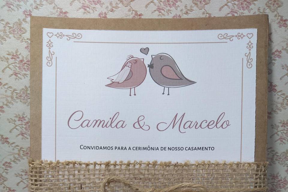 Convites de Casamento