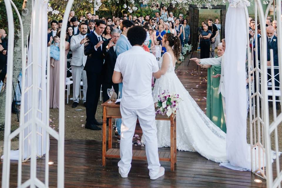 Celebração de Cynthia e Thiago