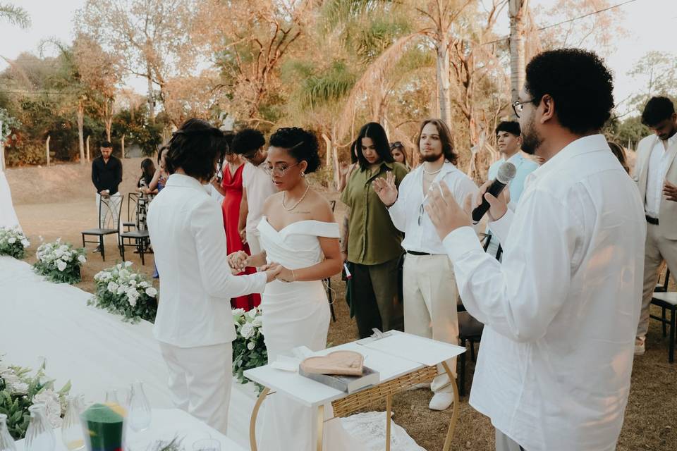 Celebração de Cinthia e Lorena
