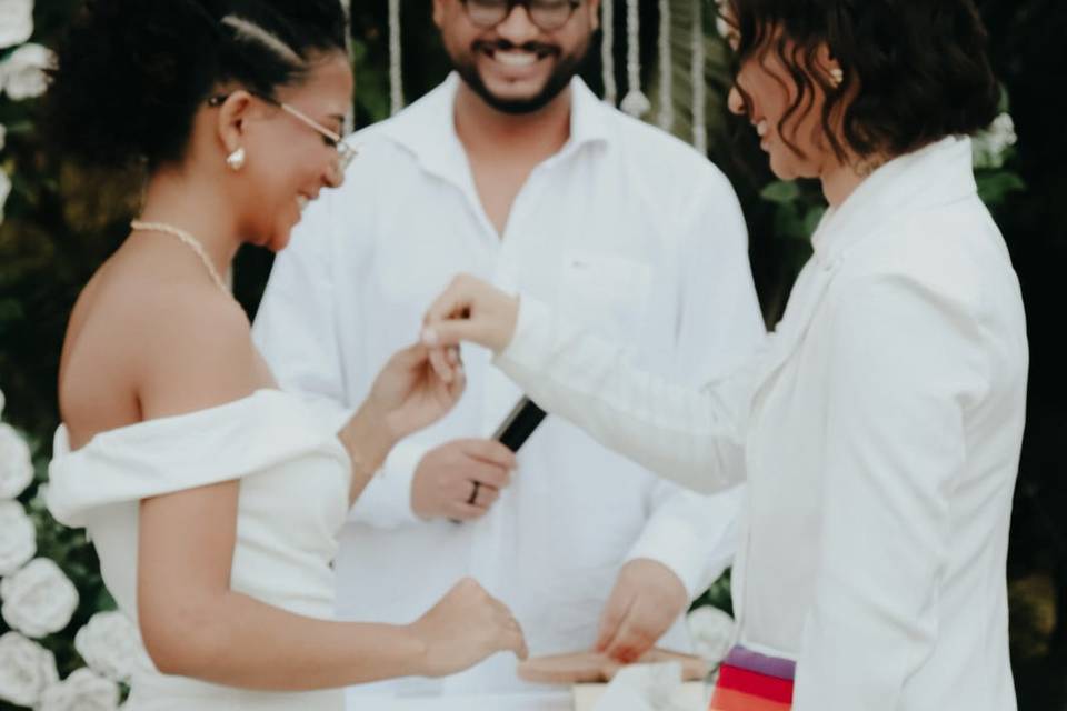 Celebração de Cinthia e Lorena