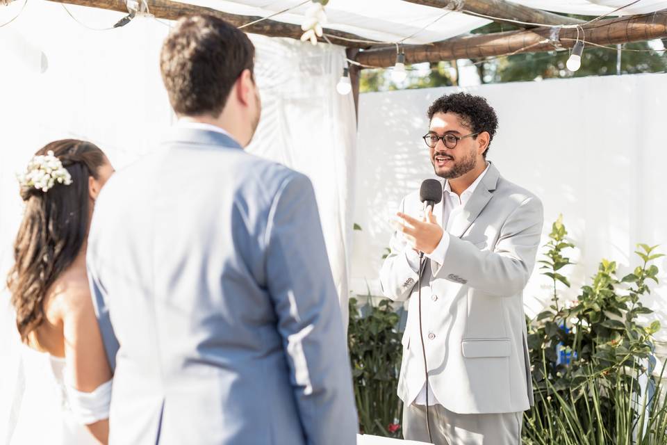 Celebração de Jhenifer e Tomás