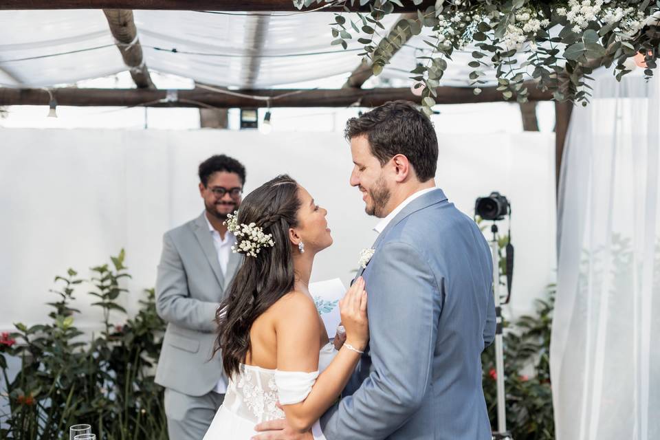 Celebração de Jhenifer e Tomás