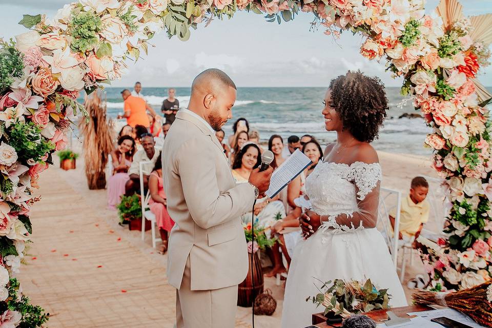 Casamento na Praia - Salvador