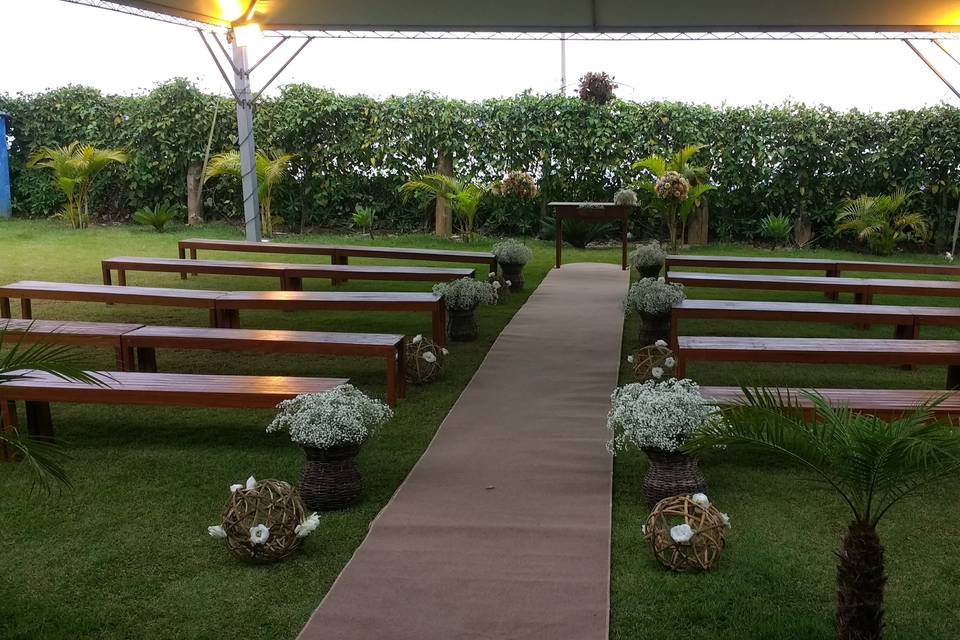 Casamento no jardim