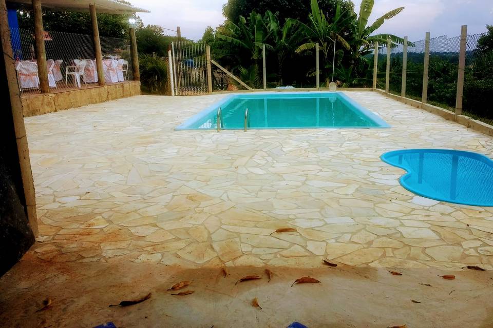 Área da Piscina