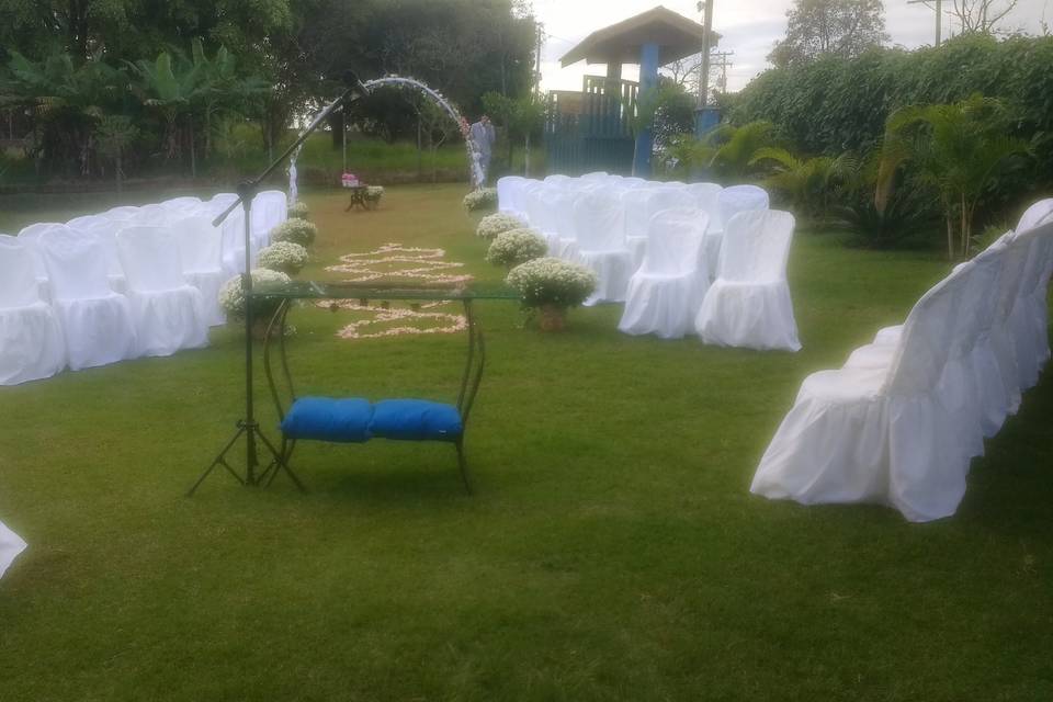 Casamento no jardim