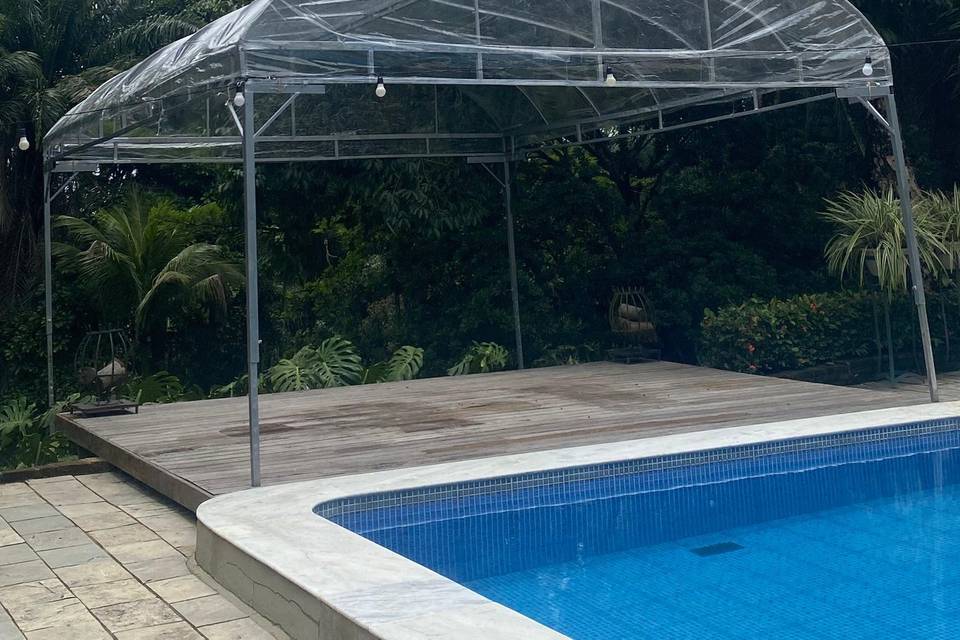 Tendas transparentes