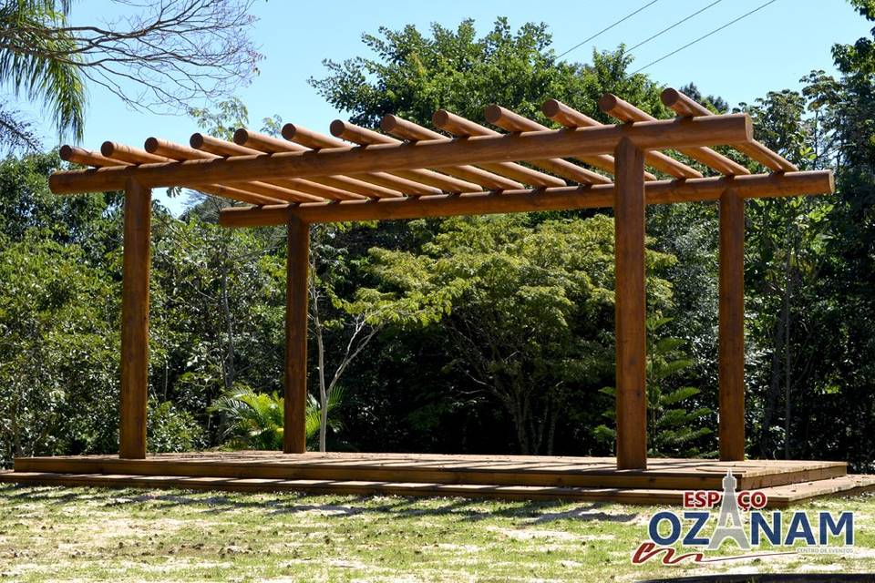 Pérgola em madeira