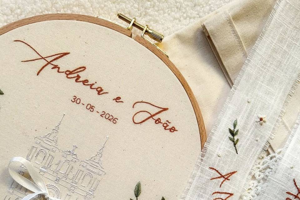 Opção Kit Faixa com Bastidor