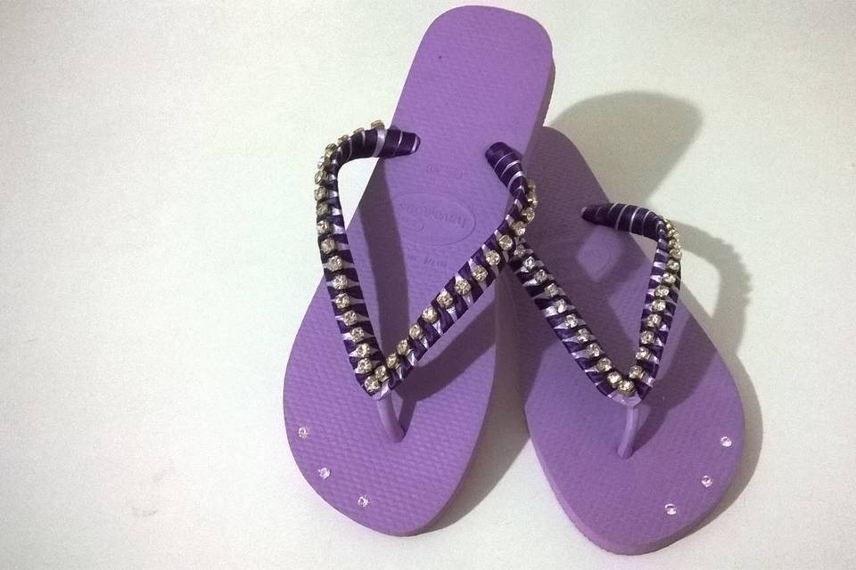 Havaianas Decoradas - Verão e Inverno