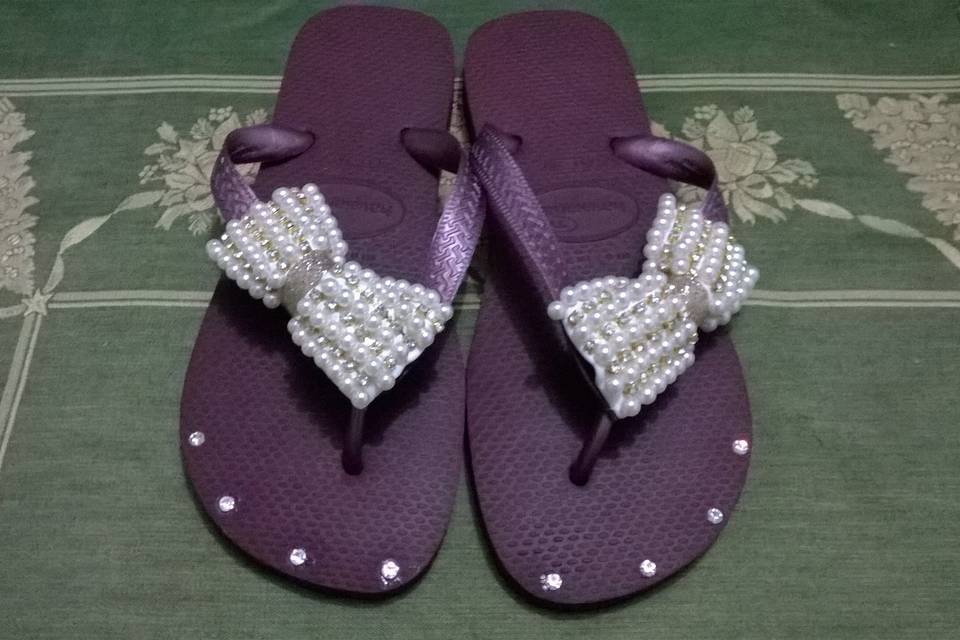 Havaianas Decoradas - Verão e Inverno