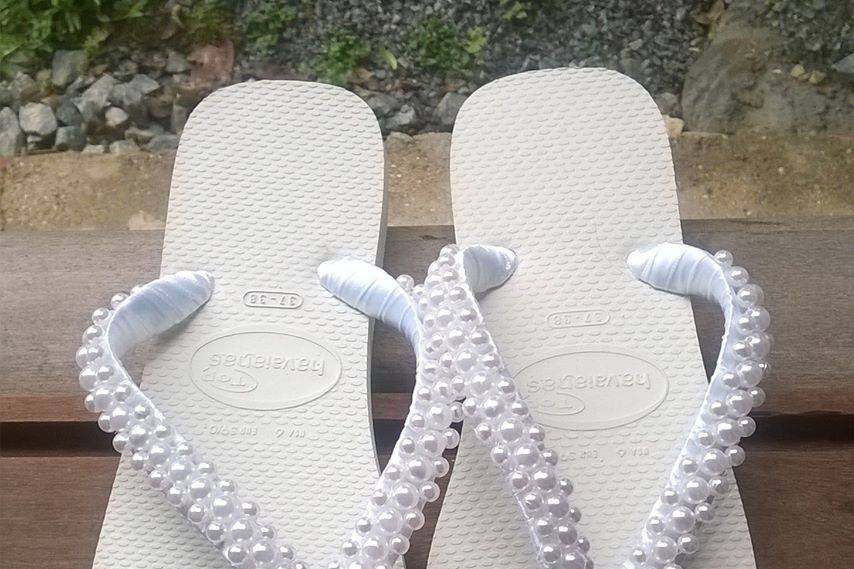 Havaianas Decoradas - Verão e Inverno