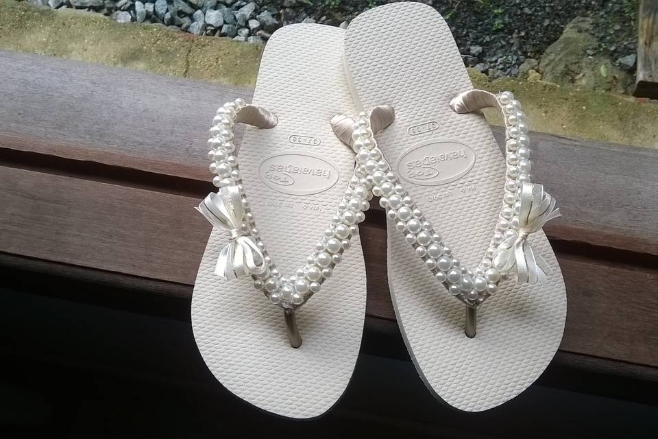 Havaianas Decoradas - Verão e Inverno