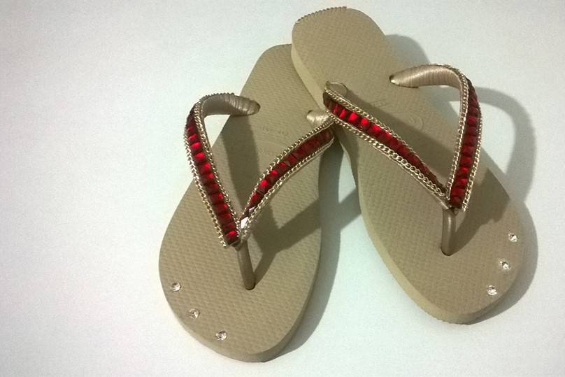 Havaianas Decoradas - Verão e Inverno