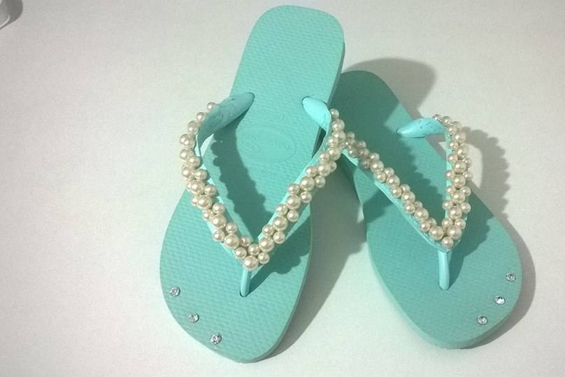 Havaianas Decoradas - Verão e Inverno