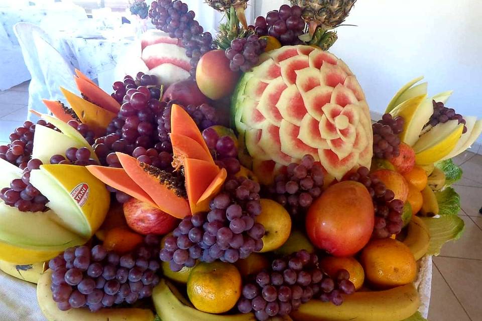 Mesa de Frutas ornamental