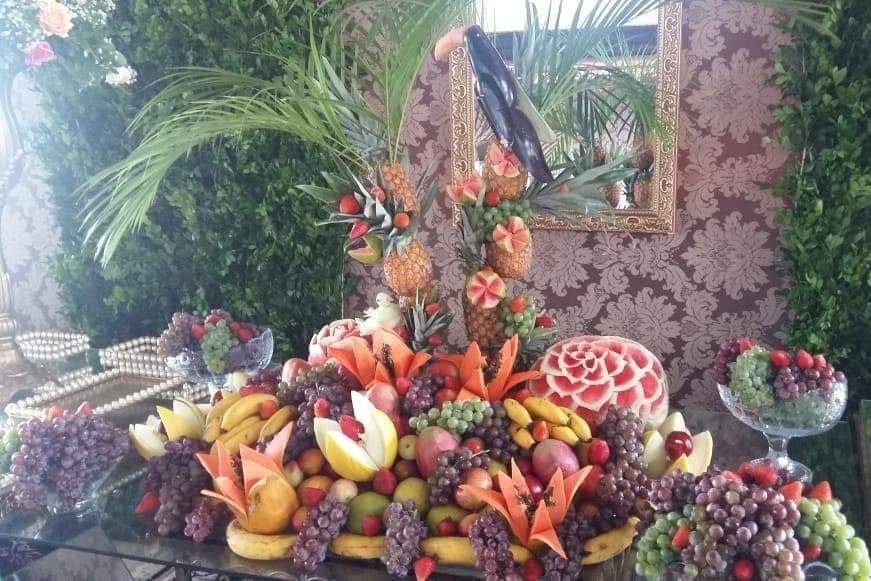 Mesa Frutas ornamental