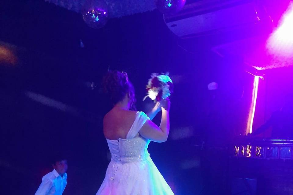 Momento do buquê