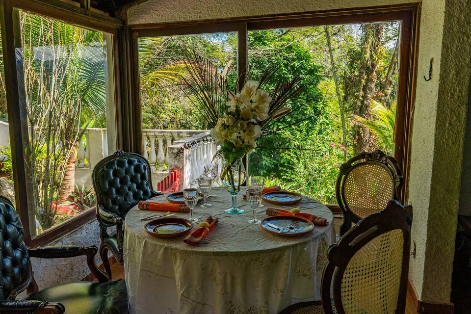 Recepção casa Principal