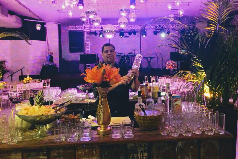 Vintage drinks bar eventos