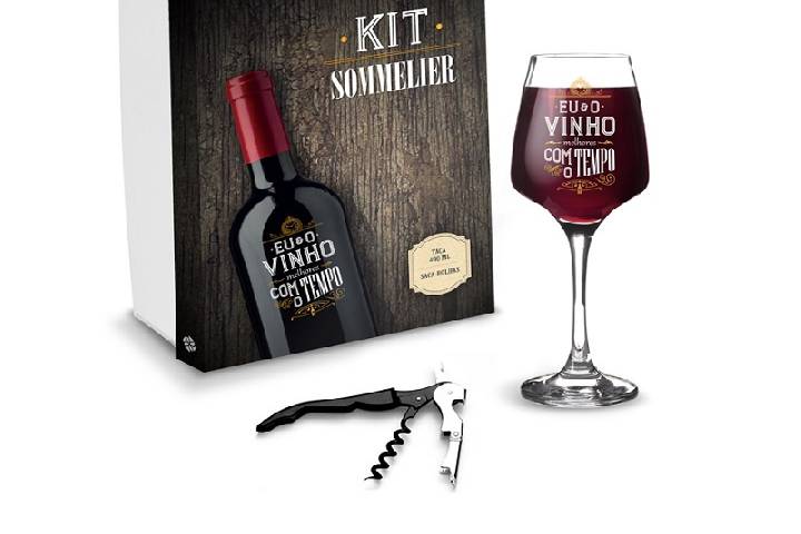 Kit sommelier personalizado