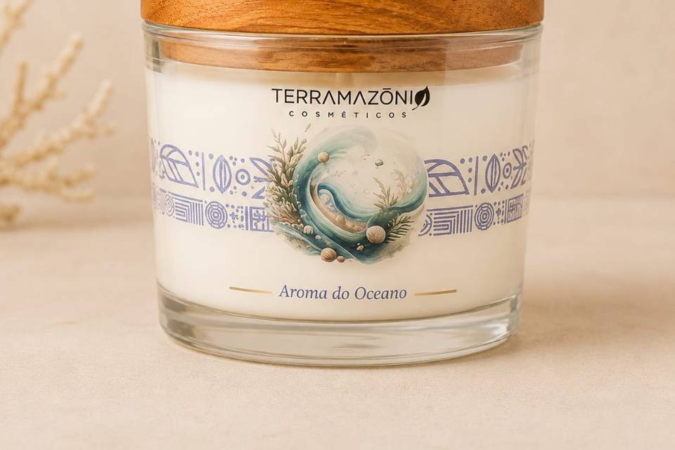 Vela Aromática e Massageadora