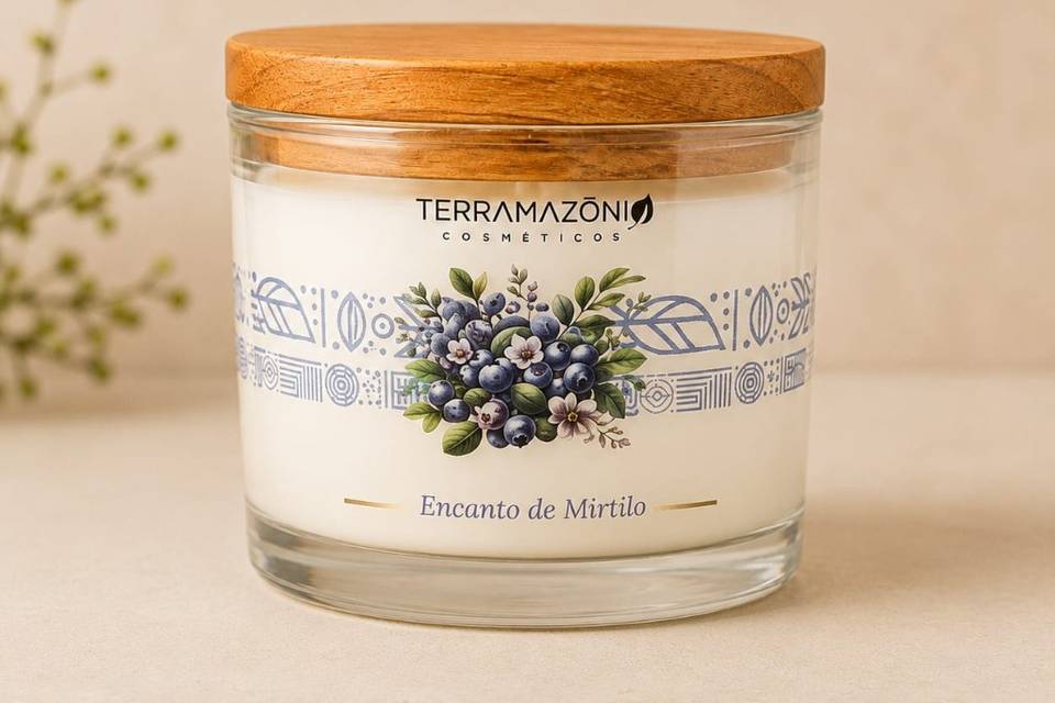 Vela Aromática e Massageadora