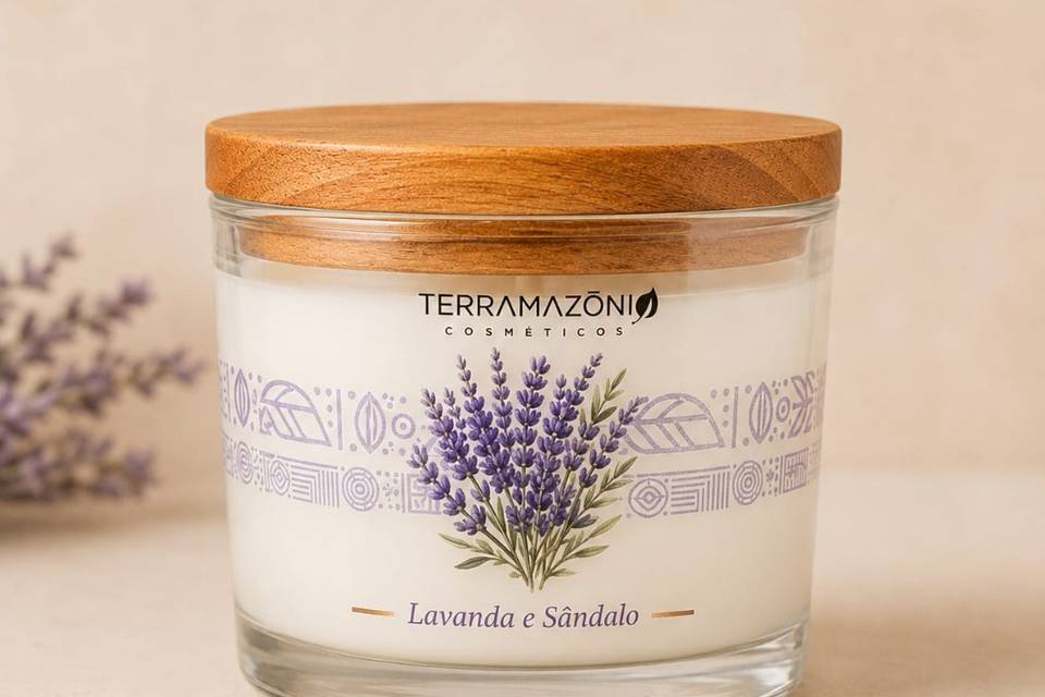 Vela Aromática e Massageadora