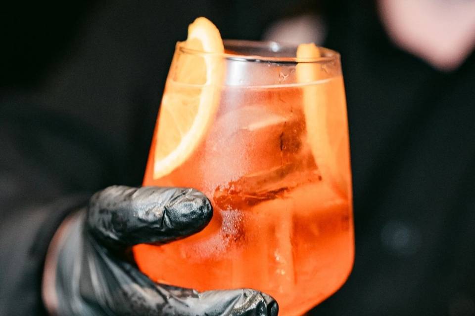 Nosso bar de drinks/ Aperol