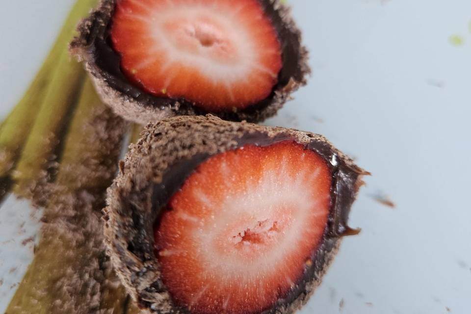 Brigadeiro de morango