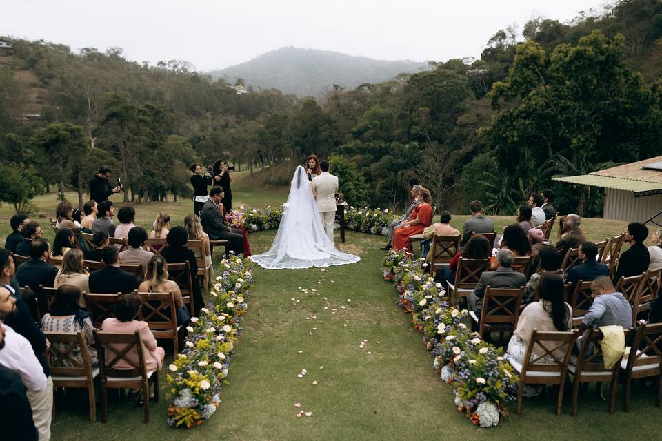 Cerimônia mini wedding