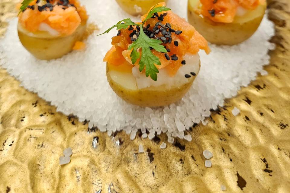 Batatinha de salmão