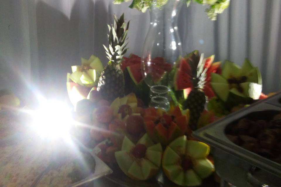 Mesa de frutas