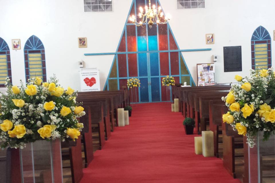 Decoração para igreja