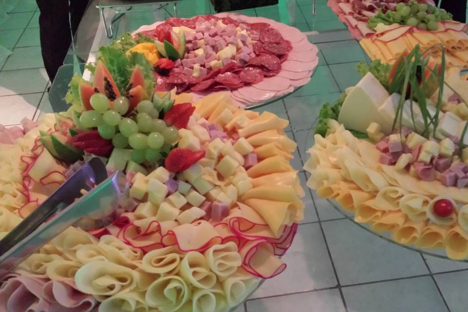 Mesa de frios variados