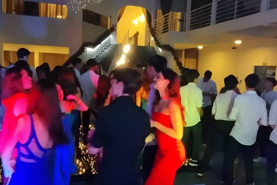 Dj som iluminação profissional