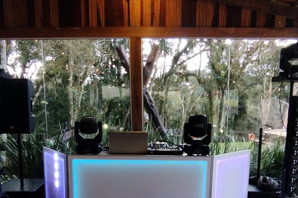 Dj som iluminação