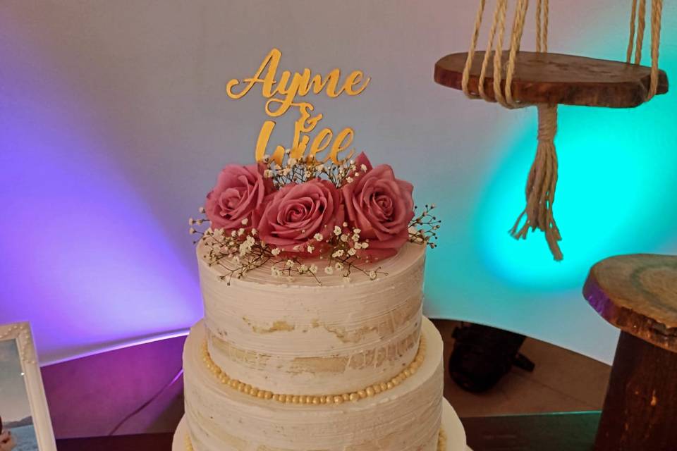 Bolo casamento