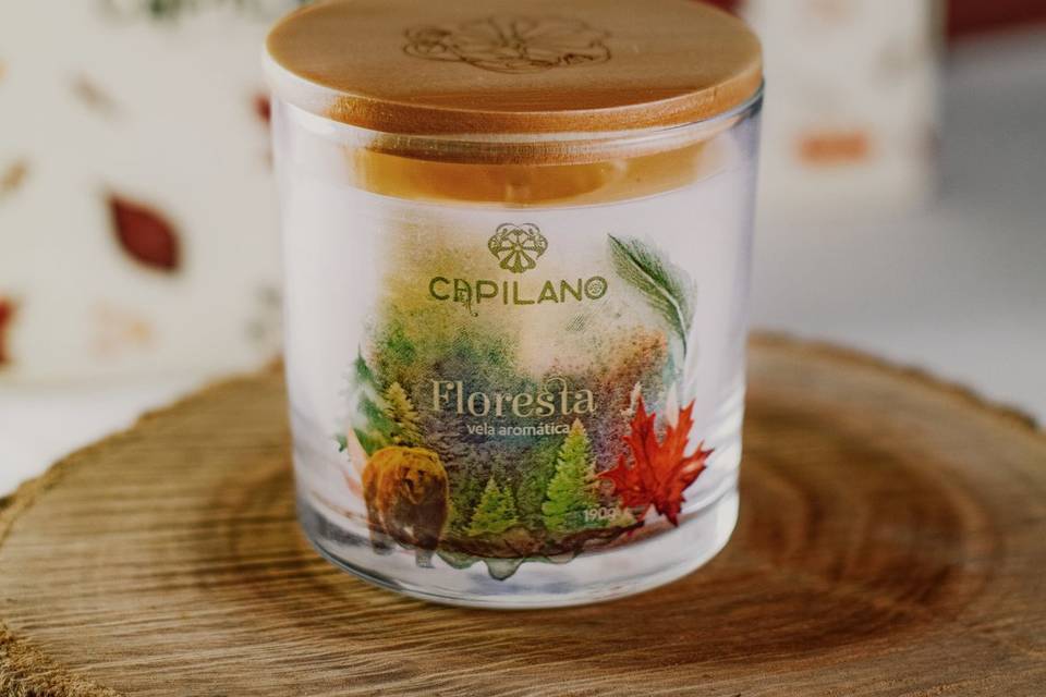 Vela Aromática Floresta 190g