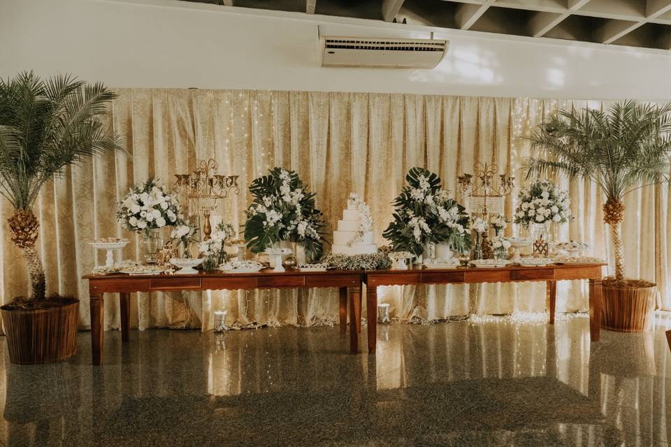 Buffet e decoração