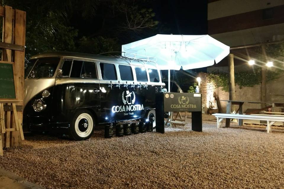 Cosa Nostra Beer Truck