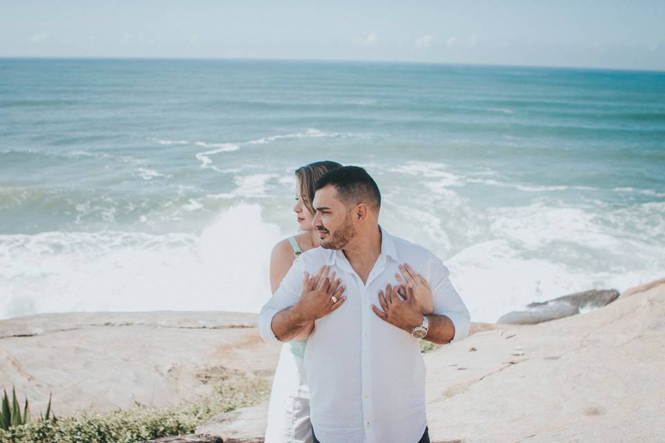 Pré wedding na praia