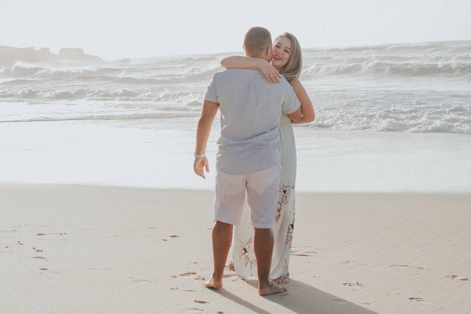 Pré wedding na praia