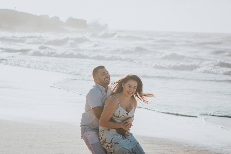 Pré wedding na praia