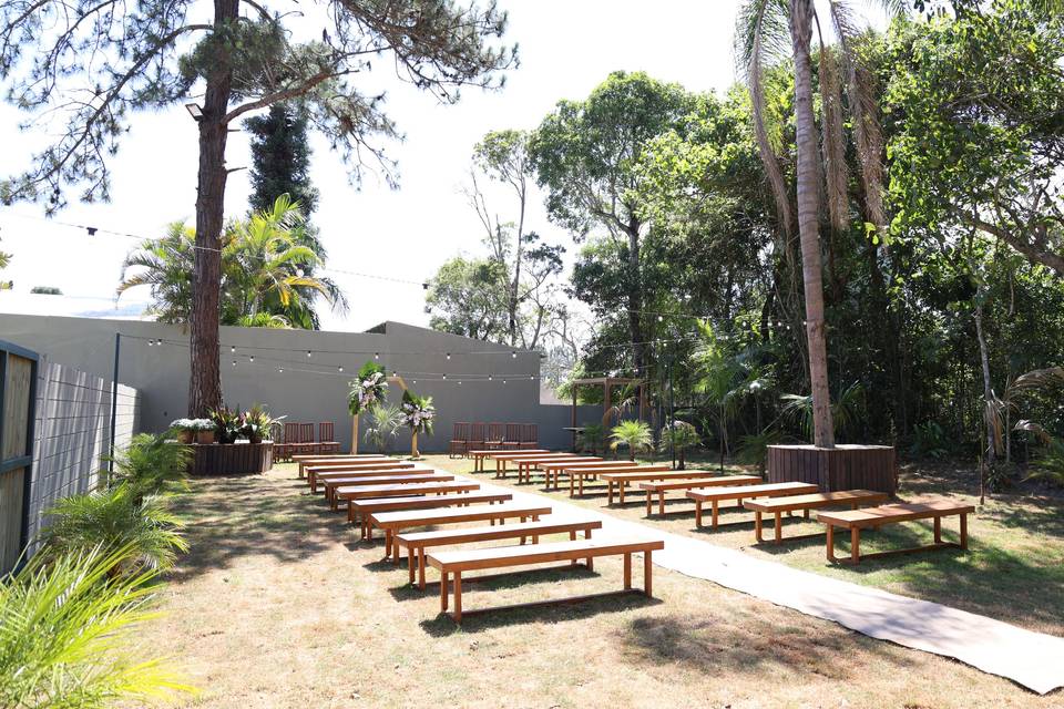 Área de Cerimônia ao Ar Livre