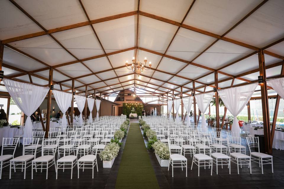 Área de Cerimônia Coberta