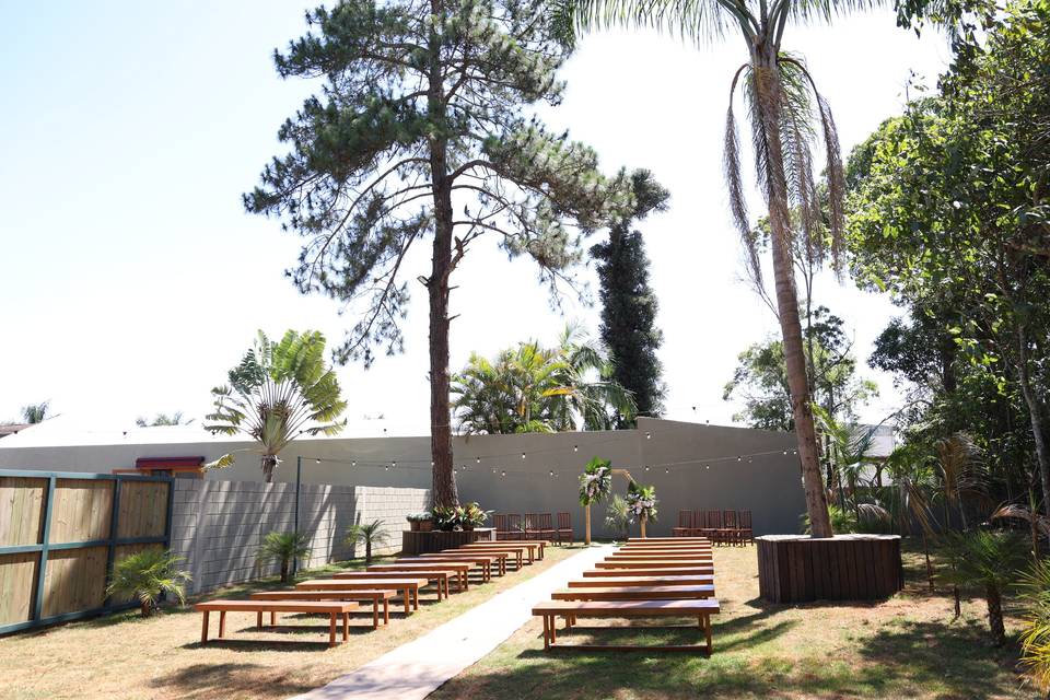 Área de Cerimônia ao Ar Livre