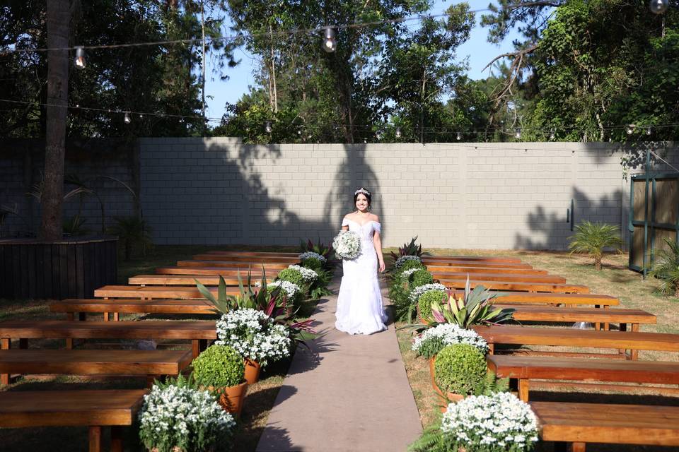 Área de Cerimônia Ao Ar Livre