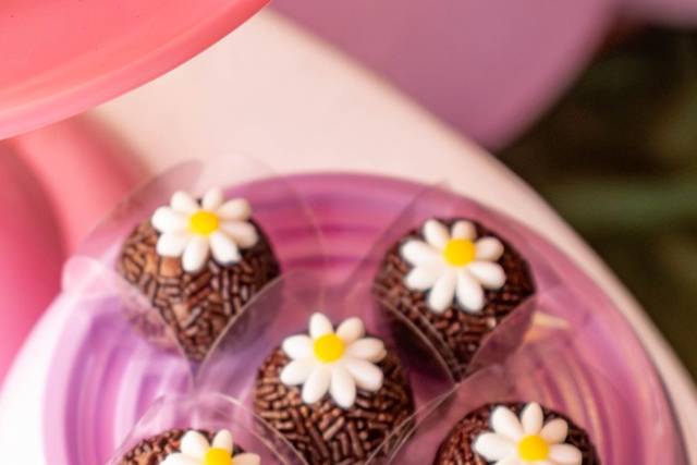 Brigadeiro com aplique