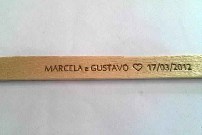 Palito personalizado